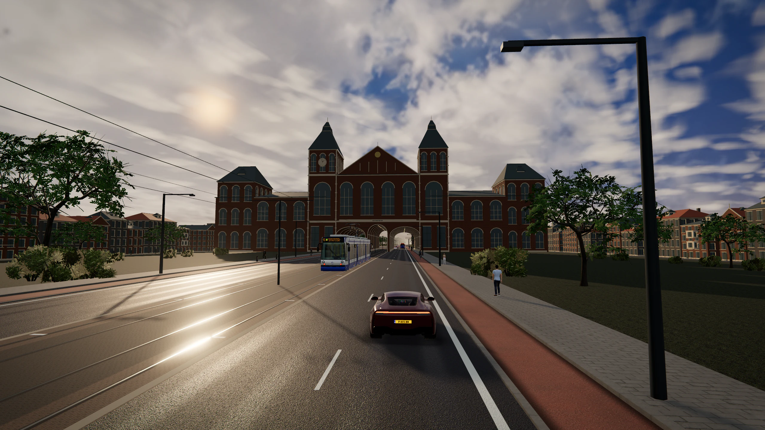 Amsterdam-etappe bij het Rijksmuseum